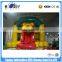 Hot sale and high quality small lion castle combo inflatable combo bouncer for children