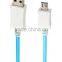 2 in 1 wire data power Micro USB led light cable
