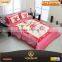 HOT!100 polyester blanket and 6PC bedding sets with floor mat and long pillow.