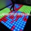 Nighclub decoration dmx sensitive interactive led dance floor