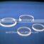 High purity Clear fused Round infrared quartz glass plate