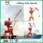 High Efficiency Low Cost Single Luffing Jib Jetty Portal Crane 16Ton