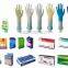 Flock lined Long rubber household gloves