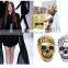47*30mm New Fashion Wholesale Large Crystal Skull Men's Brooch