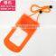 Dust and waterproof PVC mobile phone bag / waterproof cell phone bag