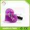 Heart/ Flower/ Start Shaped Customized Soft PVC LED Clips