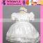Elegant White 18 Months Baby Dress Hairband Free 18 Months Baby Dress