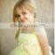 2015 New Arrival Baby Tutu Dress Maxi Light Yellow Baby Tutu Dress