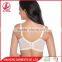 Wireless plus size lady underwear woman sexy nighty and bra with thin sponge