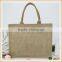 White bleached eco jute bag for packing