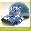 camouflage brim baseball cap, digital priting letter baseball cap denim