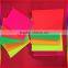 SELF ADHESIVE FLUORESCENT STICKER PAPER SHEET