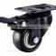 Light Duty Fixed Black Plastic Ball Caster