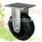Hardware Heavy Duty Rubber Iron Swivel Caster With Brake
