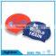 cute silicone swim cap for children, logo printed hot selling coloful printed custom silicone swim cap