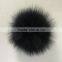 10CM size Lovely bags garment accessory genuine fox fur ball