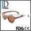 High Quality Custom Made Butterfly Style Natural Wooden Sunglasses