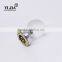 round shape clear chrome finish crystal knobs for doors