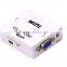 MINI VGA to HDMI converter scaler up 1080p, VGA with audio to HDMI