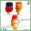 4 Pcs ultra bright LED traffic light pole/Solar powered fence warning light