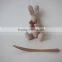 bamboo fork for cake or dessert hot sale in western countries