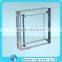 Thick plexi plaque case acrylic square box with hole