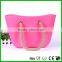 2016 high quality silicone lady custom handbag for sale