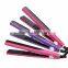 Factory New Products Useful powerful 2 in 1 ptc heating ionic brush hair straightener