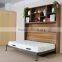 side mounted pull down bed system wall bed murphy bed machanism
