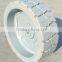 Explosion proof tyre non-marking tyre 15x5 for Genie GS2646 Electric Wide Scissor Lift Lift Height 26'