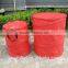 printed collapsible pet food container with cover safe PVC human food for dogs master
