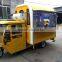 china food vending hot dog ice cream mobile fast food tricycle cart for sale, 3 wheel food truck