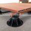 light weight floor mounting system adjustable floor leg pedestals