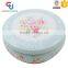Round Small Cookies Tin Box Tin Canister Storage Box