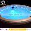 popular spa equipment for 4 people family massage bathtub on ground portable hot spa