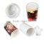 2016 Sublimation white Ceramic Storage Jar with your requirements