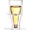 Wedding drinking jars double wall glass cup beer glass shapes jar great for beer juice