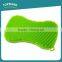 Toprank Hot Selling Heat Resistant Colourful Kitchen Cleaning Brush Pot Pan Dish Bowl Wash Scrubber Pad Silicone Dish Brush