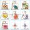 Natural Dried Flower Glass Locket Pendant Necklace for Women