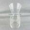 lamp blown glass juice bottle / wine bottle