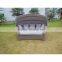 Outdoor Garden Daybed With Adjustable Canopy