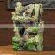 Tiered Log Statue Fountain With LED Lights