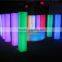 Flashionable color changing rechargeable battery event decoration led column