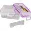 Plastic Rectangular fresh preserving Lunch Box With Lock bento box