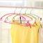 OEM Plastic Hanger for Summer Coat/wholesale Plastic Hanger With Metal Hook/custom Cheap Hanger With Metal Hook