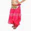 Indian belly dance Gold Trim Harem Pants Q0026-1