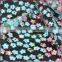 new arrival floral embroidery lace with print
