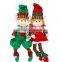 christmas hanging elf christmas plush elf christmas elf