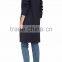 Customized Lady Padded-shoulders Wool Double-breasted Coat