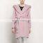 European Style clothing manufacturer OEM/ODM service high quality overcoat women's winter trench wool coat